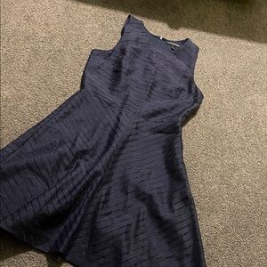 Banana republic 0 Navy Blue Sleeveless a-line Dress
